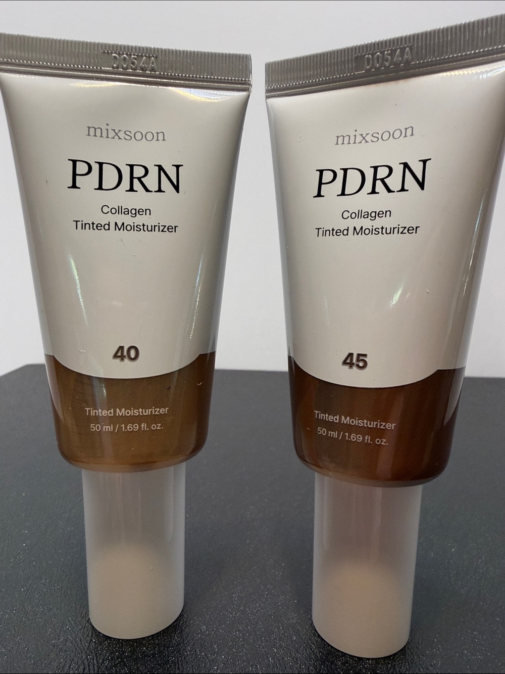 mixsoon PDRN Collagen Tinted Moisturizer — Shades 40 & 45 (Brown)